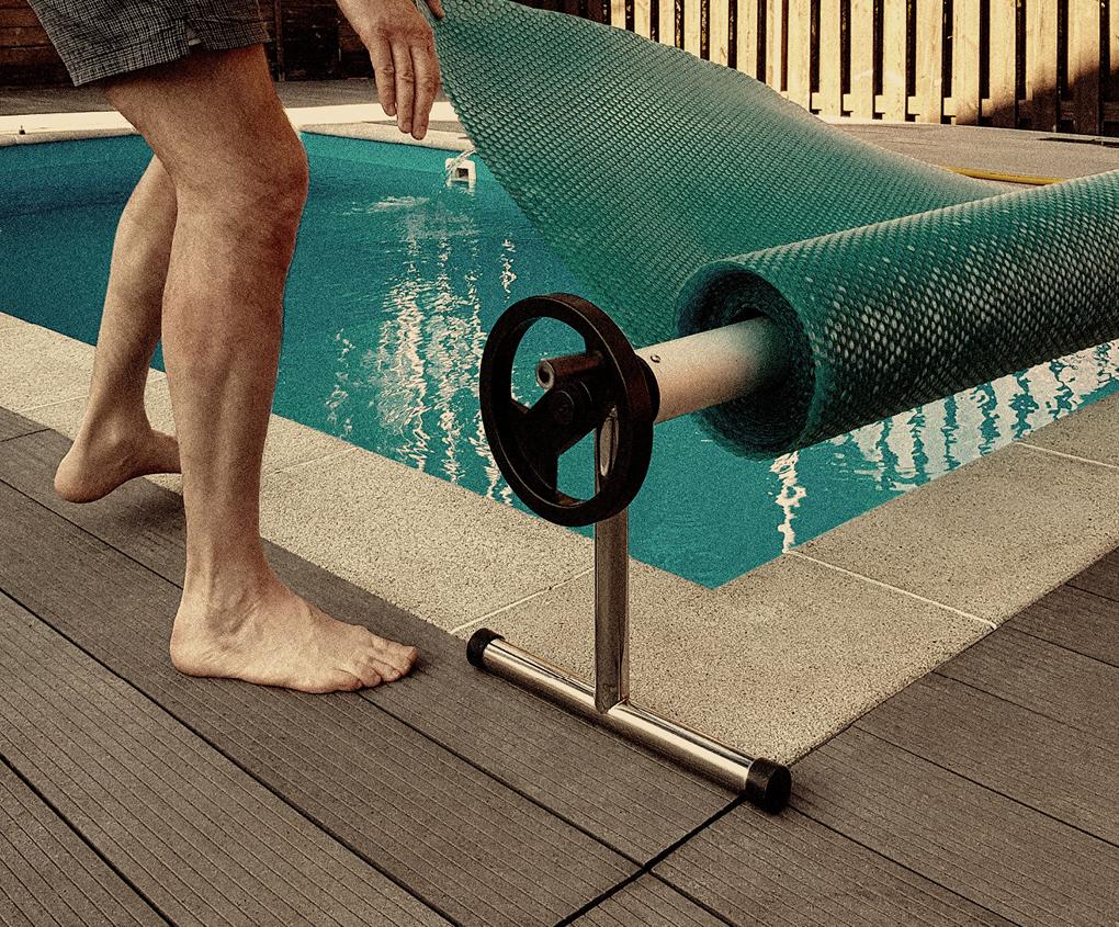 Got a pool? Cover it. You’ll cut evaporation and save serious water.